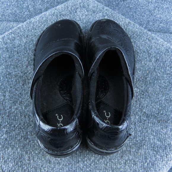 Born Concept Women Clog Shoes Black Synthetic‎ Slip On Size 7.5 Medium - Picture 6 of 9
